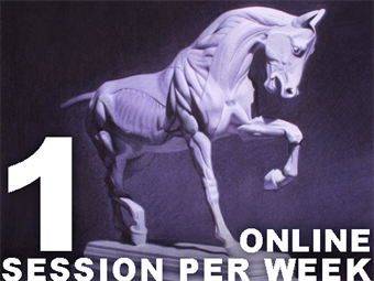 ONLINE Atelier 1 session/wk Spring '24