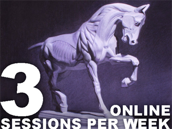 ONLINE Atelier 3 sessions/wk Spring '24