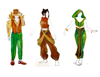 Character and Costume Design Ages 11 - 17