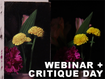 Blooms on Canvas - Webinar and Crit