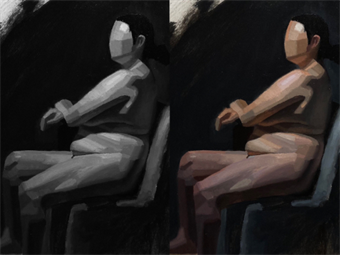 Color Study for the Figure