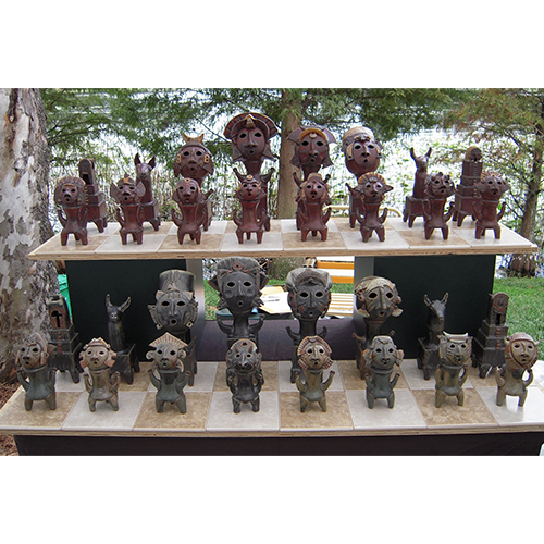Chess Sets of Clay