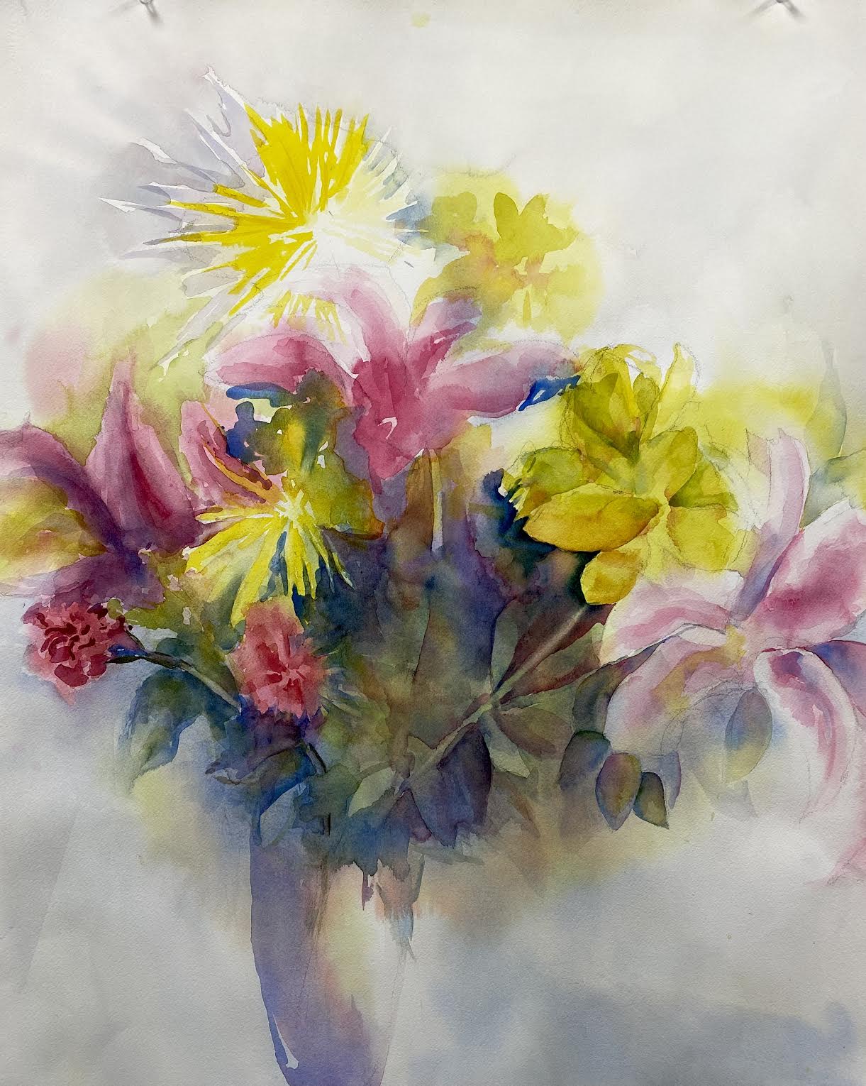 Painting Florals in Watercolor