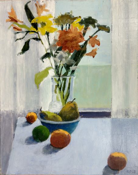 Flowers, Fruit, & A Bowl