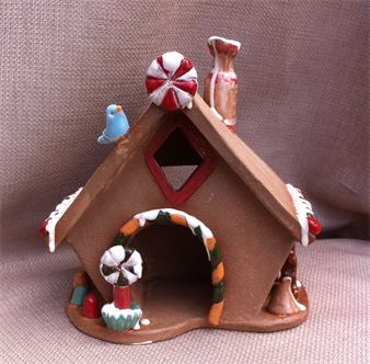 Gingerbread House of Clay: Child and Adult workshop (ages 5 & up)