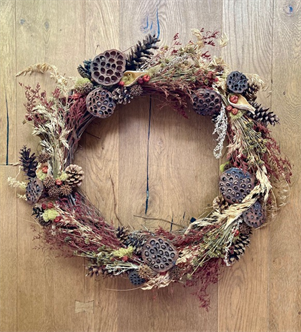 Festive Wreath Making Tea Party! (In-Person)