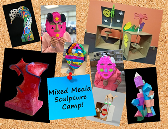Mixed Media Sculpture Ages 8-11