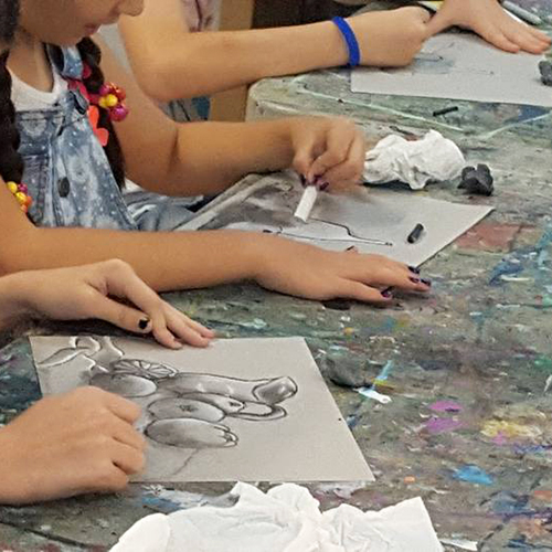 Painting & Drawing (Wed, 8-12yrs)