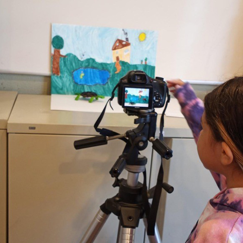 Cartoon Toys and Stop Motion Animation (ages 8-12)