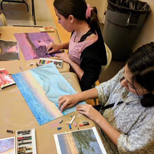 Intermediate Painting and Drawing (Ages 10-14)