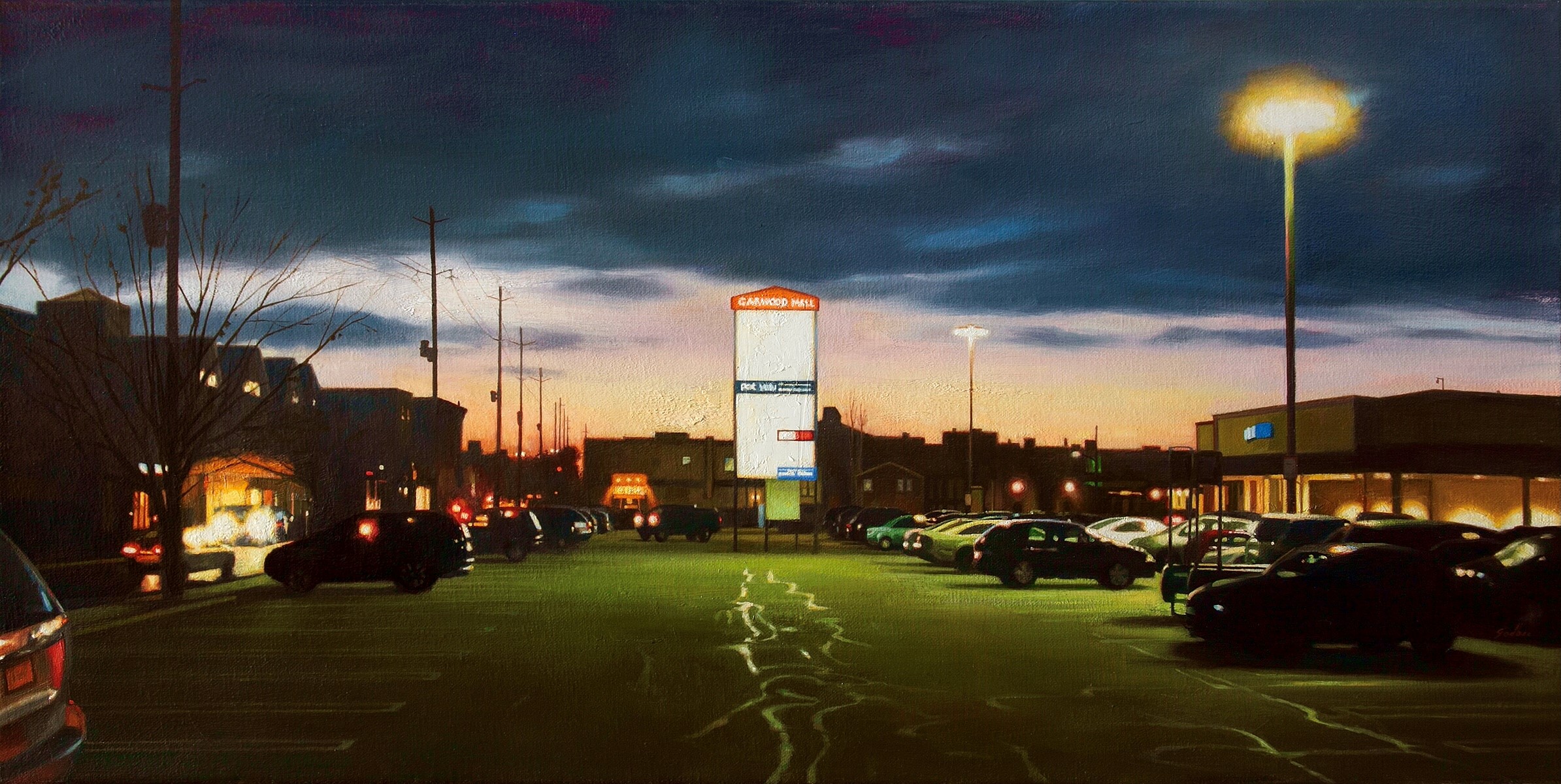 217-Afternoon Oil Landscape