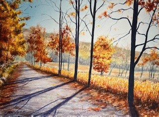 221-Evening Painting