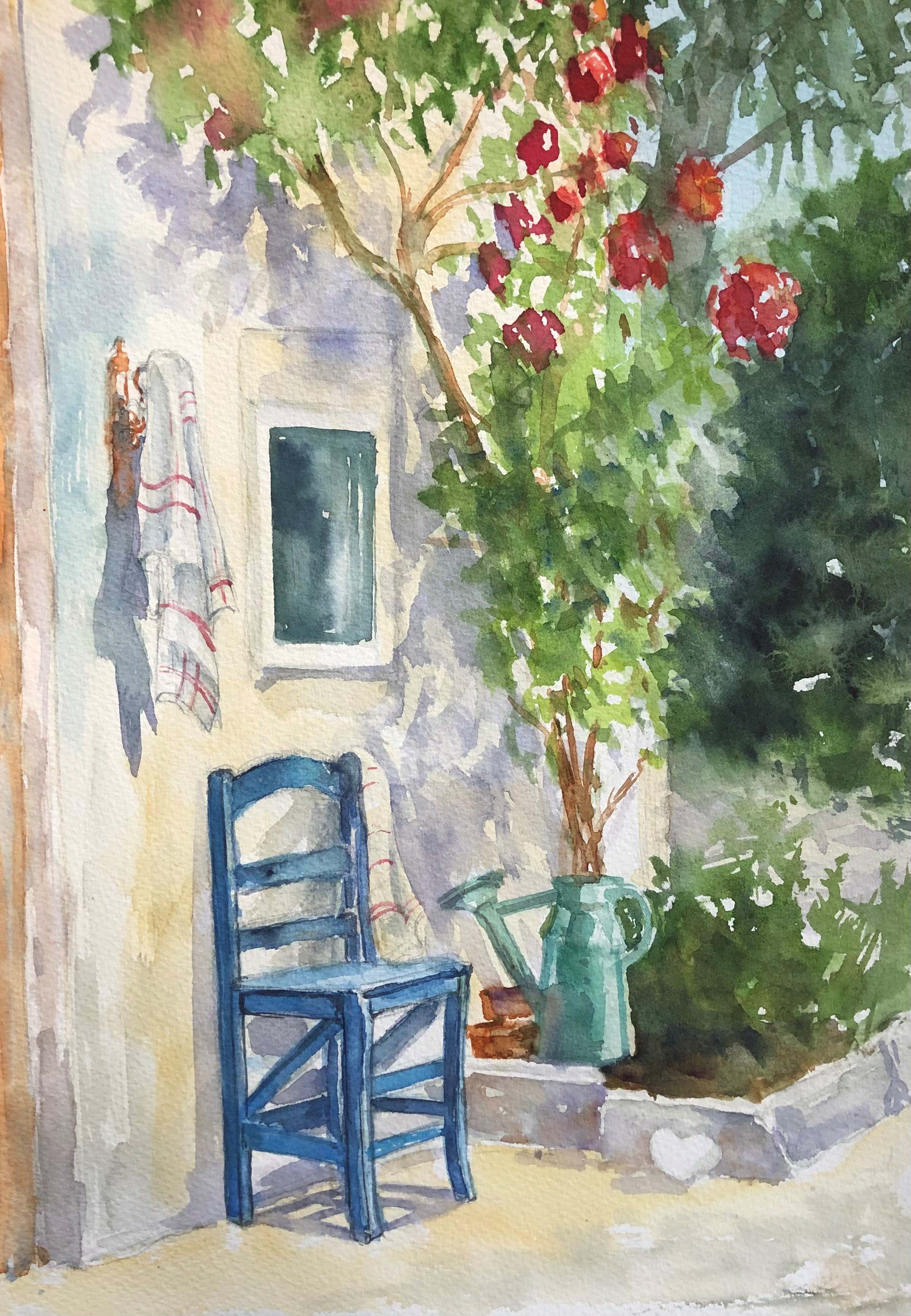 407-Morning Watercolor