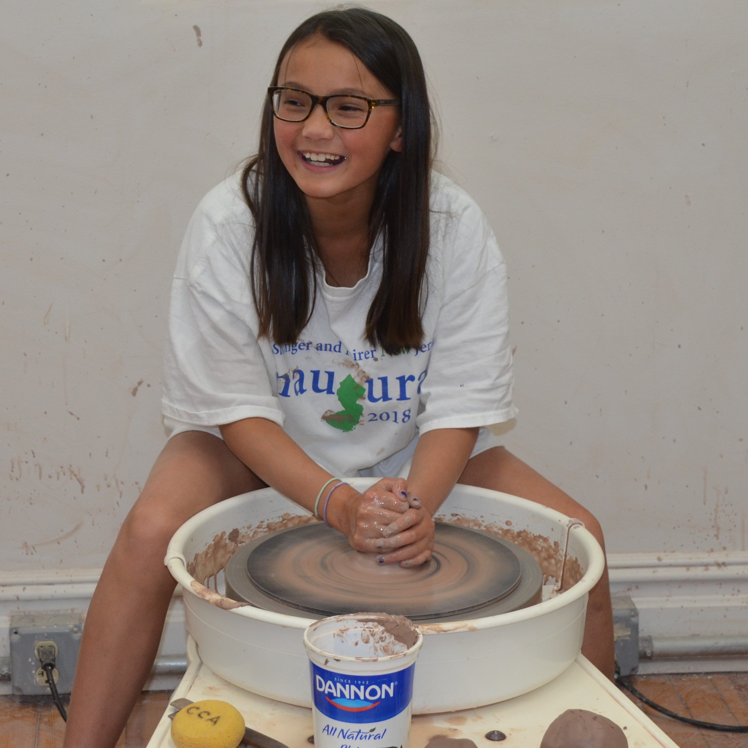 C402-Clay Makers: Wheel & Handbuilding (Ages 9-11)