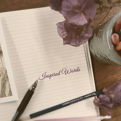 Inspired Words: Writing to Art 6/13